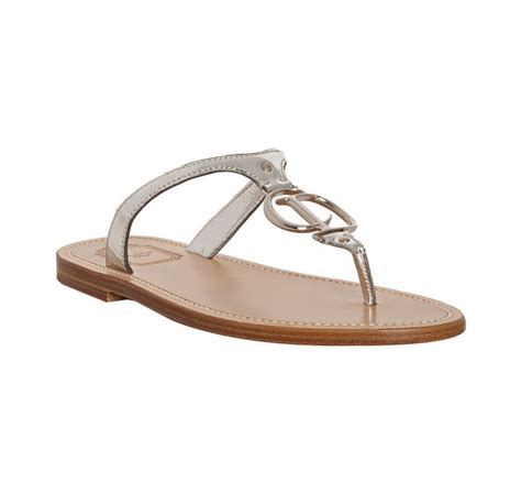 dior silver sandals|Dior designer sandals for women.